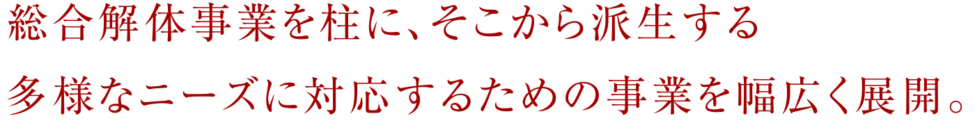 お届けするのは、地権者様とディベロッパー様を不動産価値の最大化でつなぐ提案力。